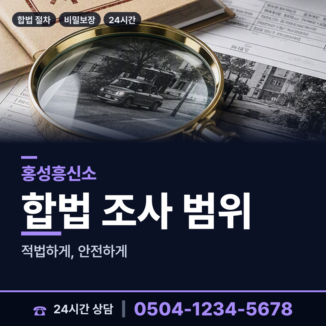 홍성 광천읍 위자료증거 상담 안내